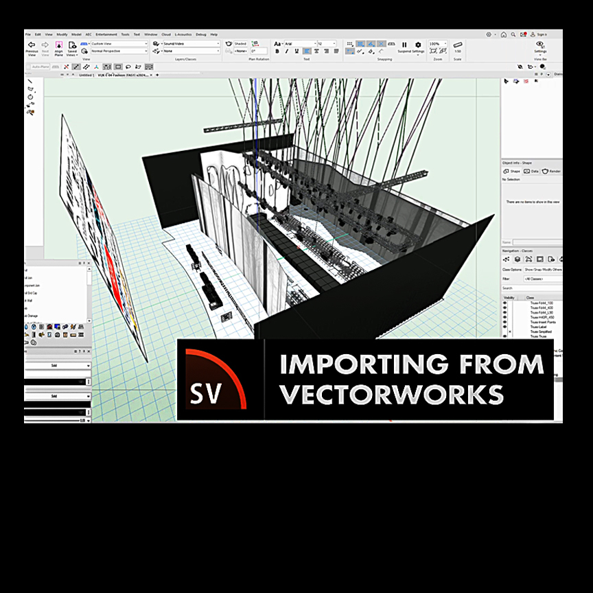 Video of the Week: Importing Vectorworks Files into L-Acoustics Soundvision Projects