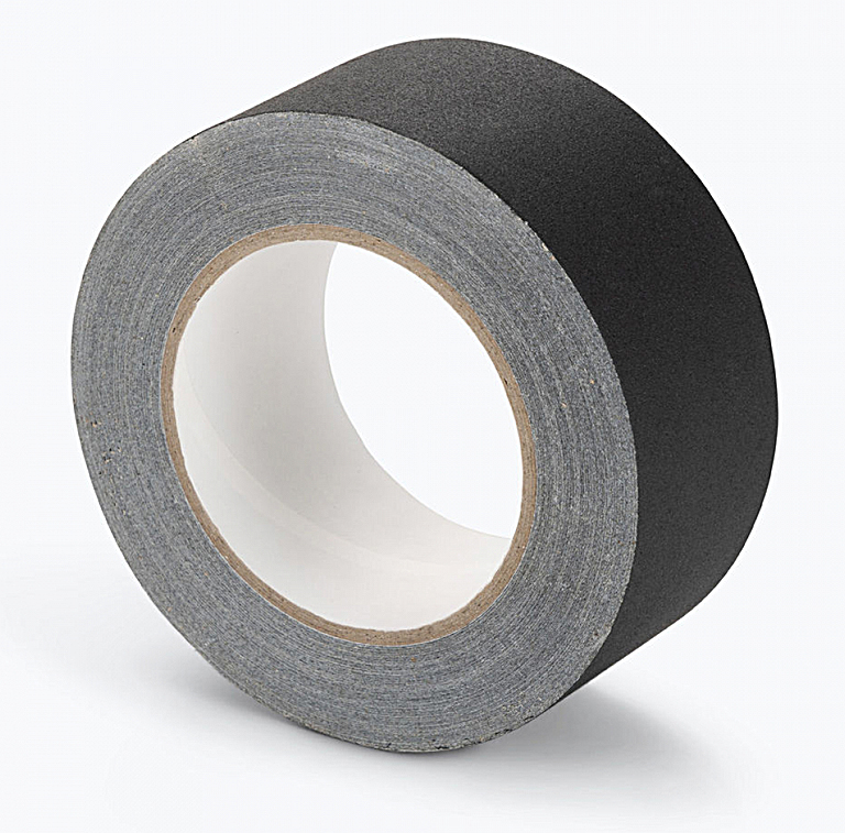 The new tape features a black, non-reflective top surface for a professional appearance