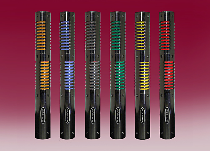 Rounding out Royer Labs’ 25th anniversary, the company has announced special limited editions of its SF series ribbon microphones in a new Black Eclipse plating and made to order with a choice of custom colored screens.