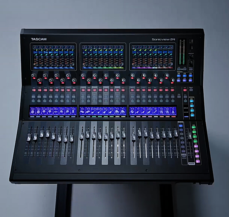 Video of the Week: TASCAM Sonicview Live Digital Console with Integrated Recording