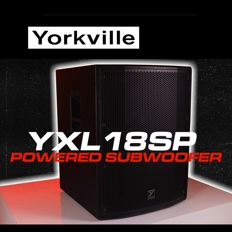 Yorkville Sound's Affordable YXL18SP 18" Powered Subwoofer