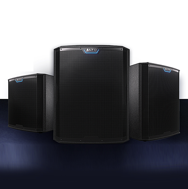 Alto Professional Unveils Three 2,500W Powered Subs