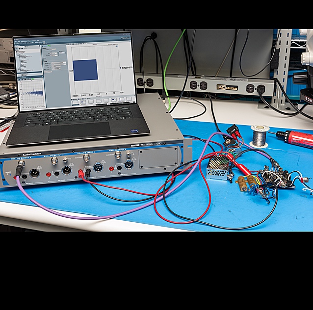 The modular and affordable Audio Precision APx516B analyzer expands AP's commitment to electronic audio testing