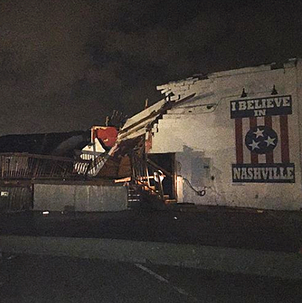 Nashville’s The Basement East was demolished by the tornado