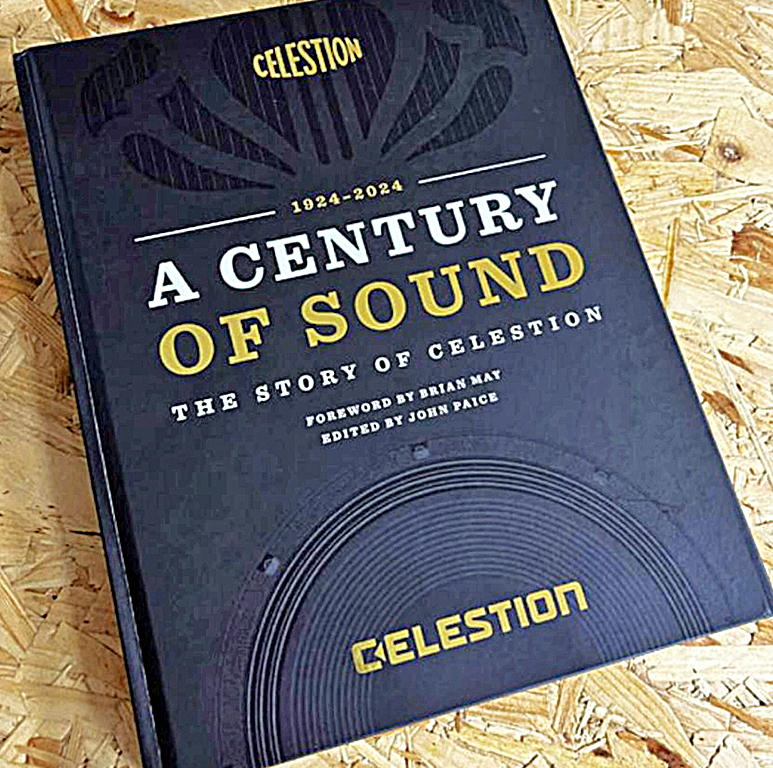 The new book, A Century of Sound: The Story of Celestion, Debuts in Celebration of the Company’s 100th Anniversary 