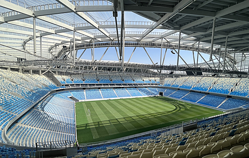 Integrator Tongbo designed and installed the CODA Audio system for Qingdao’s FIFA-approved international football stadium