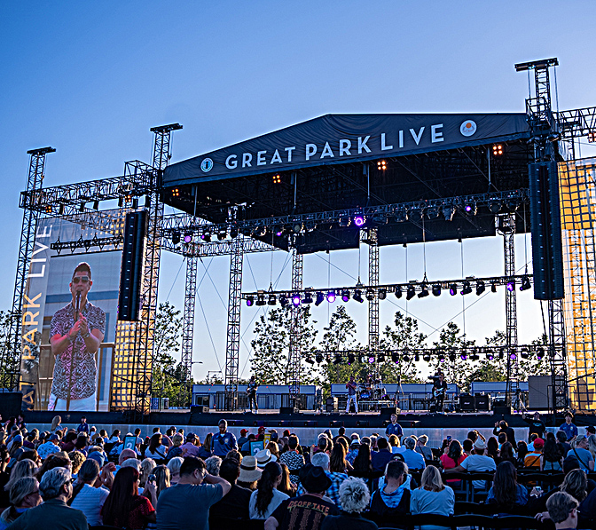 Great Park Live Offers Precision Sound with EAW Adaptive P.A. System