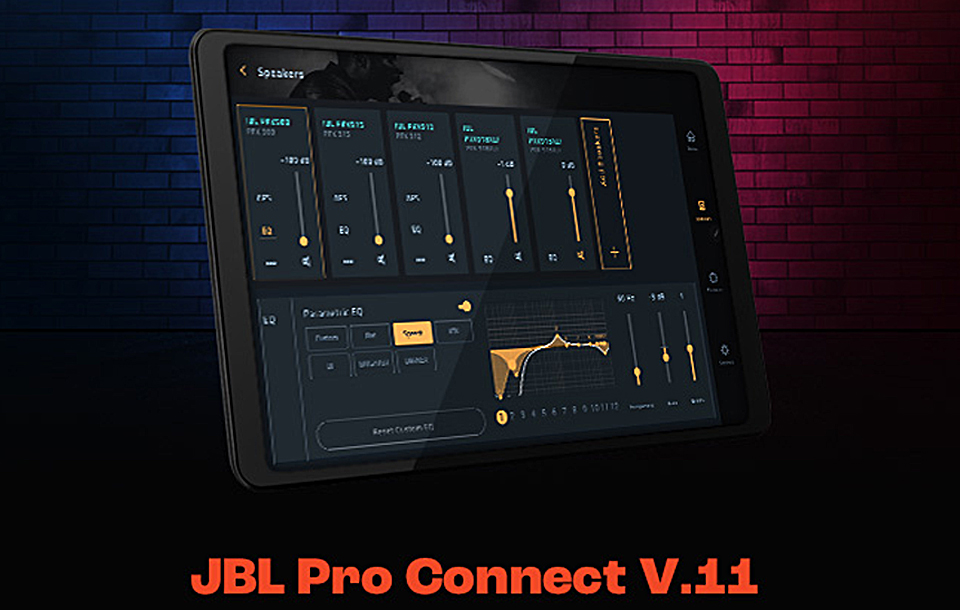 JBL Pro Connect App V.11 is now available