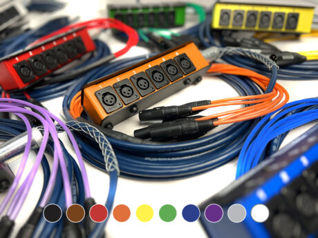 The color coding and clear numbering helps simplify setups in fast-paced situations