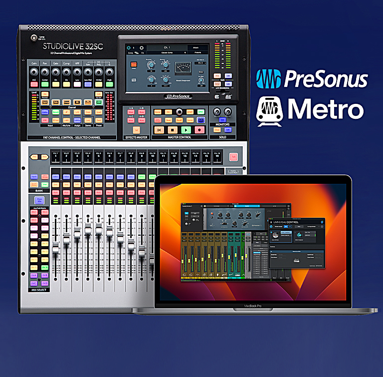 Video of the Week: Live Long-Distance Mixing with PreSonus Metro